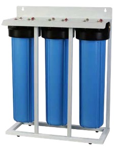 3 STAGE BIG BLUE 20'' WATER FILTER